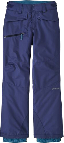 Patagonia Girls Snowbelle Snow Pants - Yellow Turtle