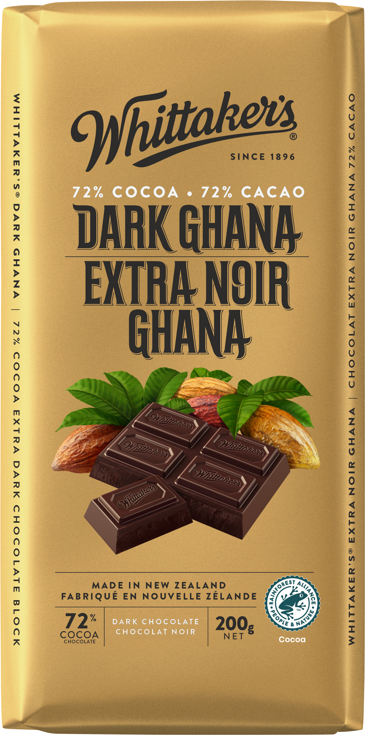 大特価 意味 Whittaker's Dark Ghana Chocolate | MEC チョコレート