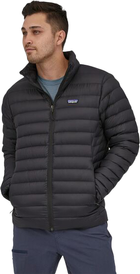 Black Patagonia Down Sweater Jacket