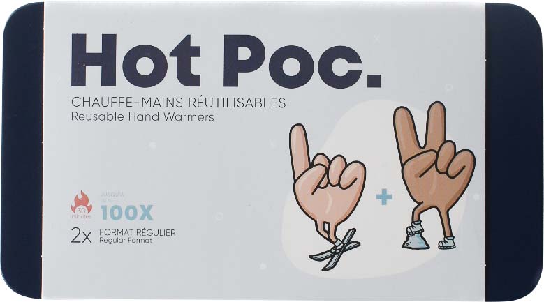 Hot Poc Chauffe-Mains Réutilisable Pqt 2 Et Xl - Zone Chasse et