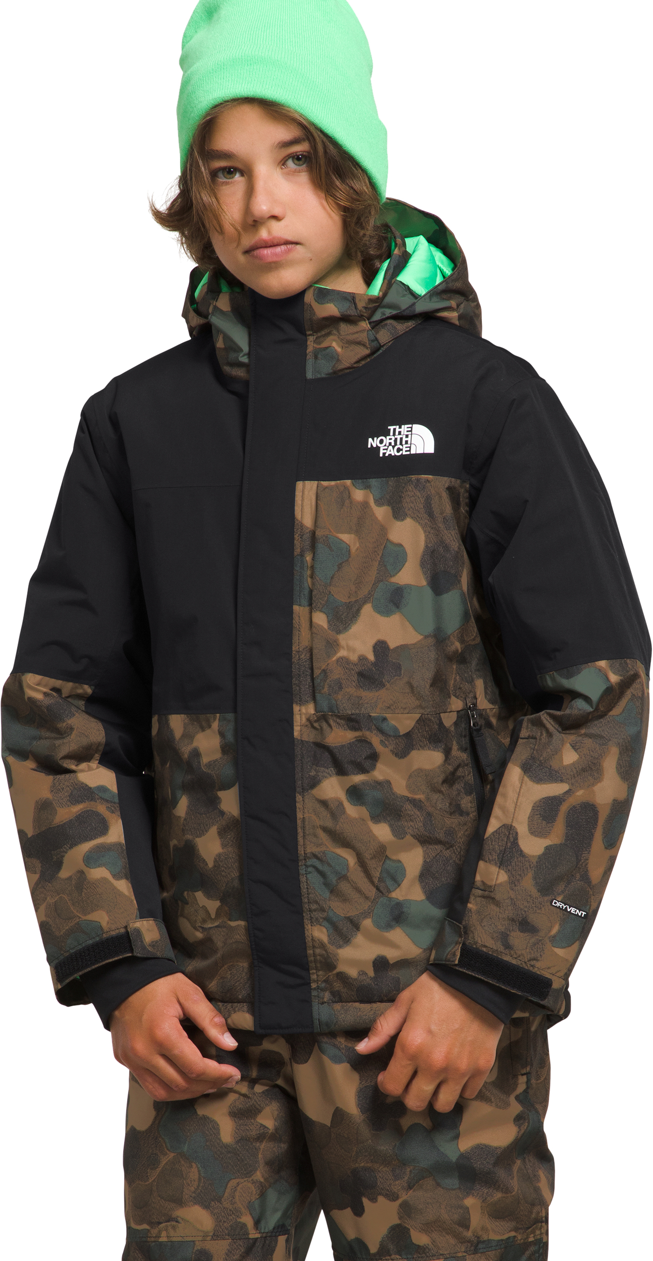 Kids Tracker All Ways Wear™ Reversible Pullover Camo Crew