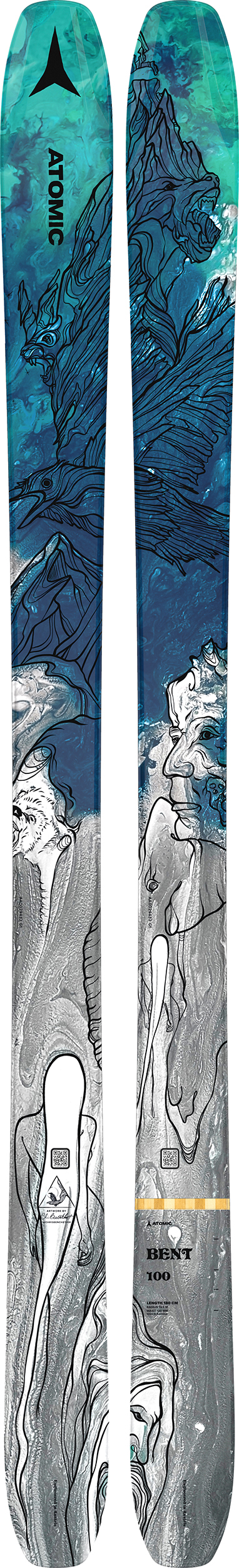 Atomic Bent 100 Skis - Unisex | MEC