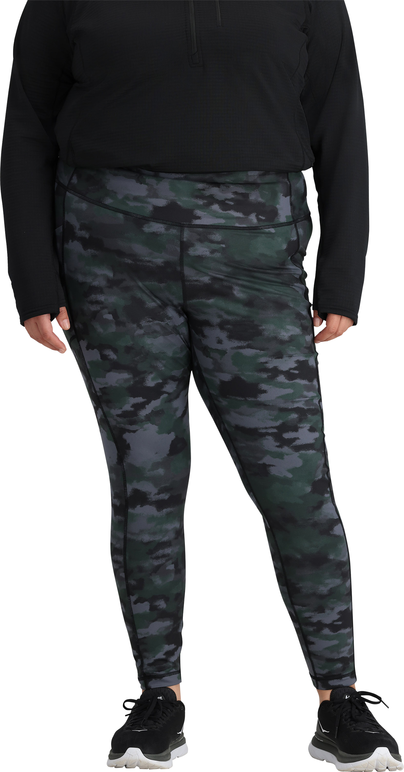Women’s lululemon camo leggings size 10 with pocket on the side