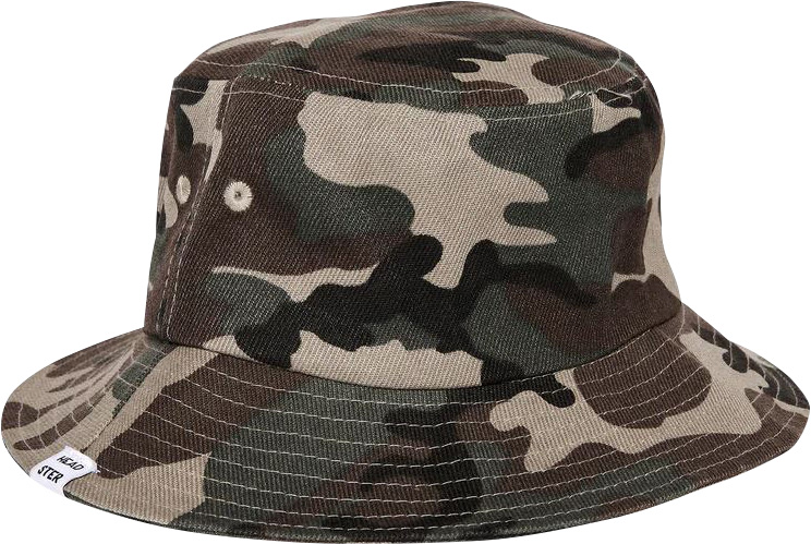 Headster Camo Bucket Hat - Children