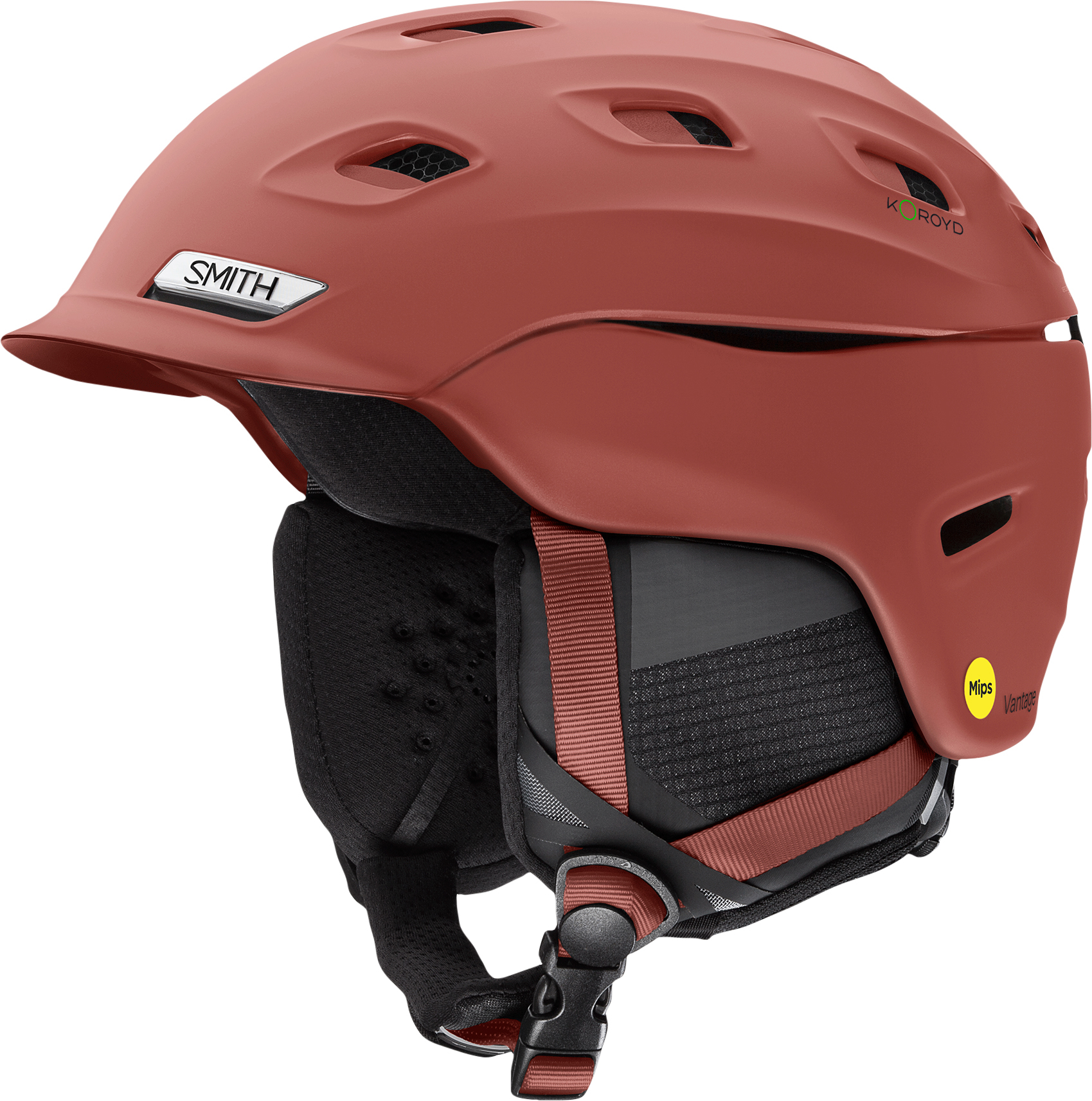 SMITH Vantage ブラックヘルメット SMITH Vantage Helmet for Men – Adult Snowsports Helmet with