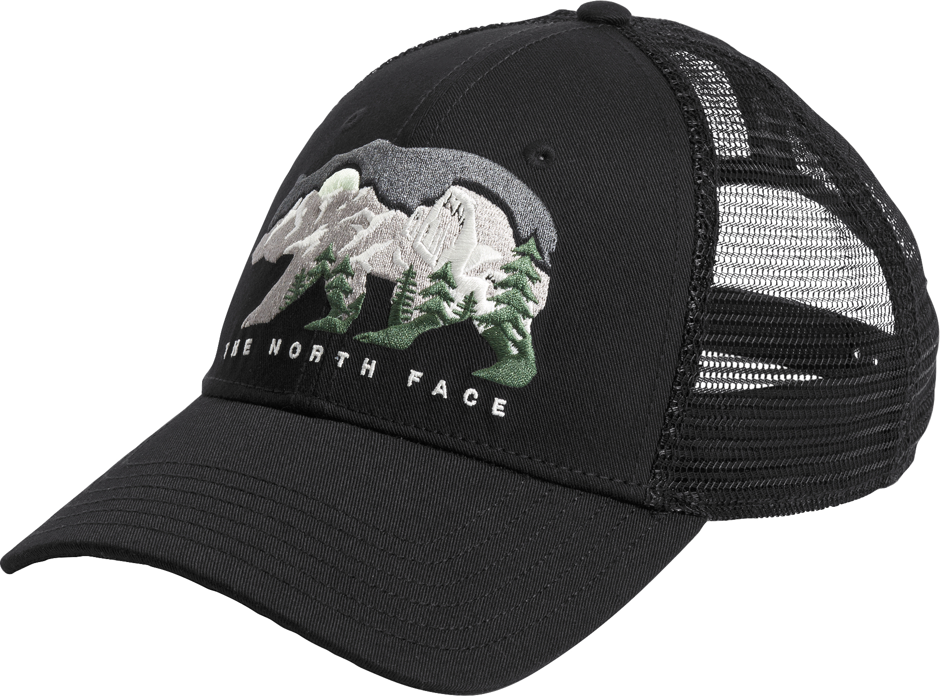 Gravity Threads Smile Face Black Adjustable Trucker Hat at  Men's  Clothing store