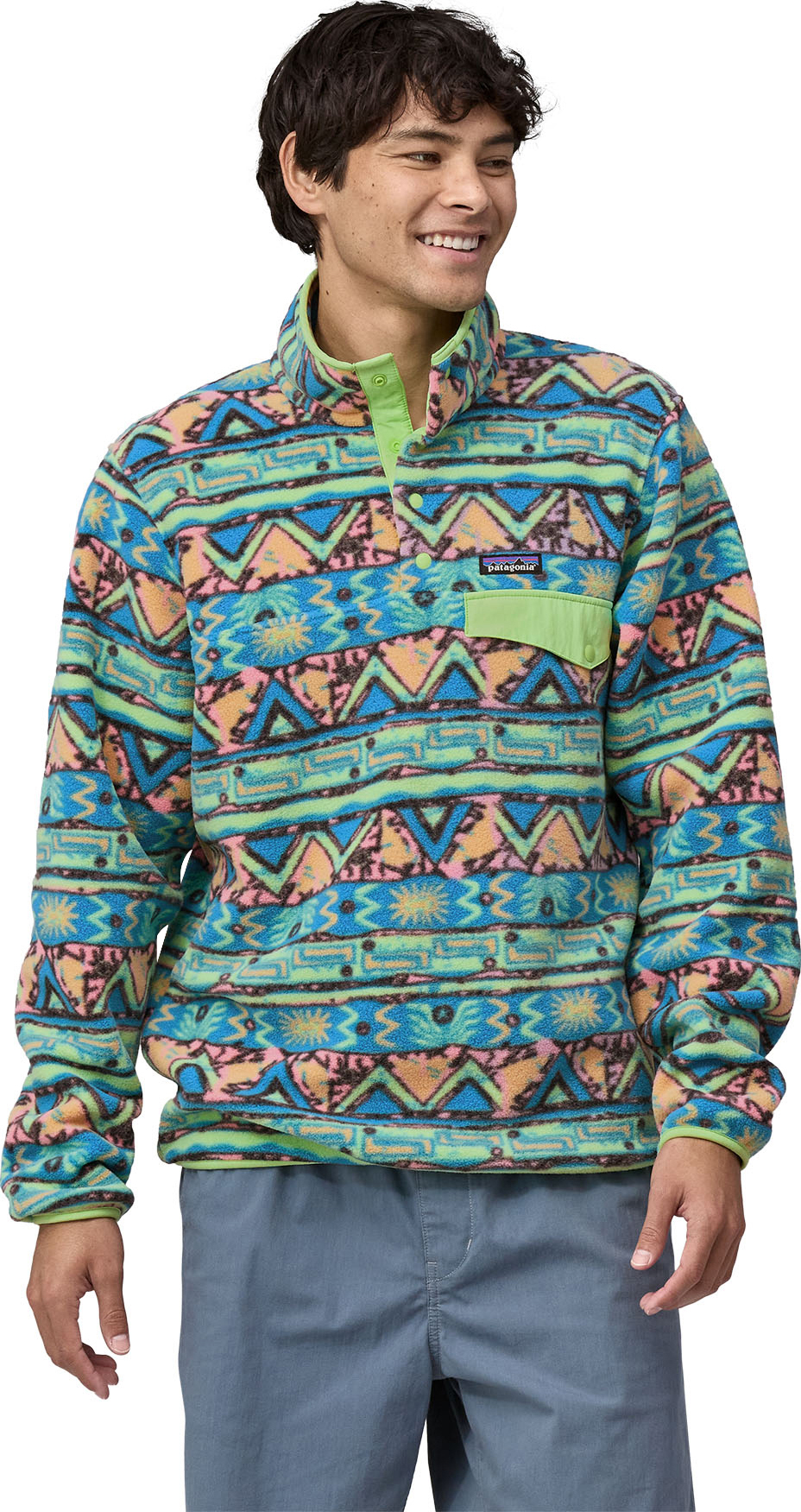 Patterned on sale patagonia pullover