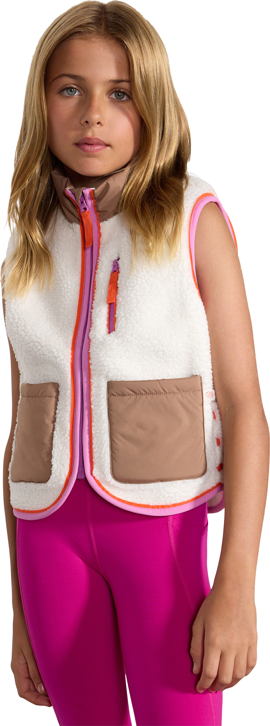 Kids Heat Bods Heat Retention Thermal Vest - Underworks - White