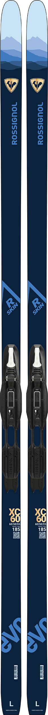 Rossignol EVO XC 60 R-Skin Skis + Control Bindings - Unisex | MEC