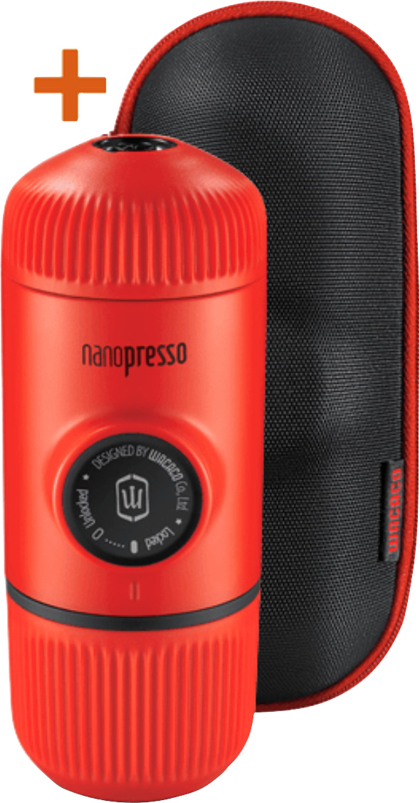 Nano Portable Espresso Machine (Crimson Red)