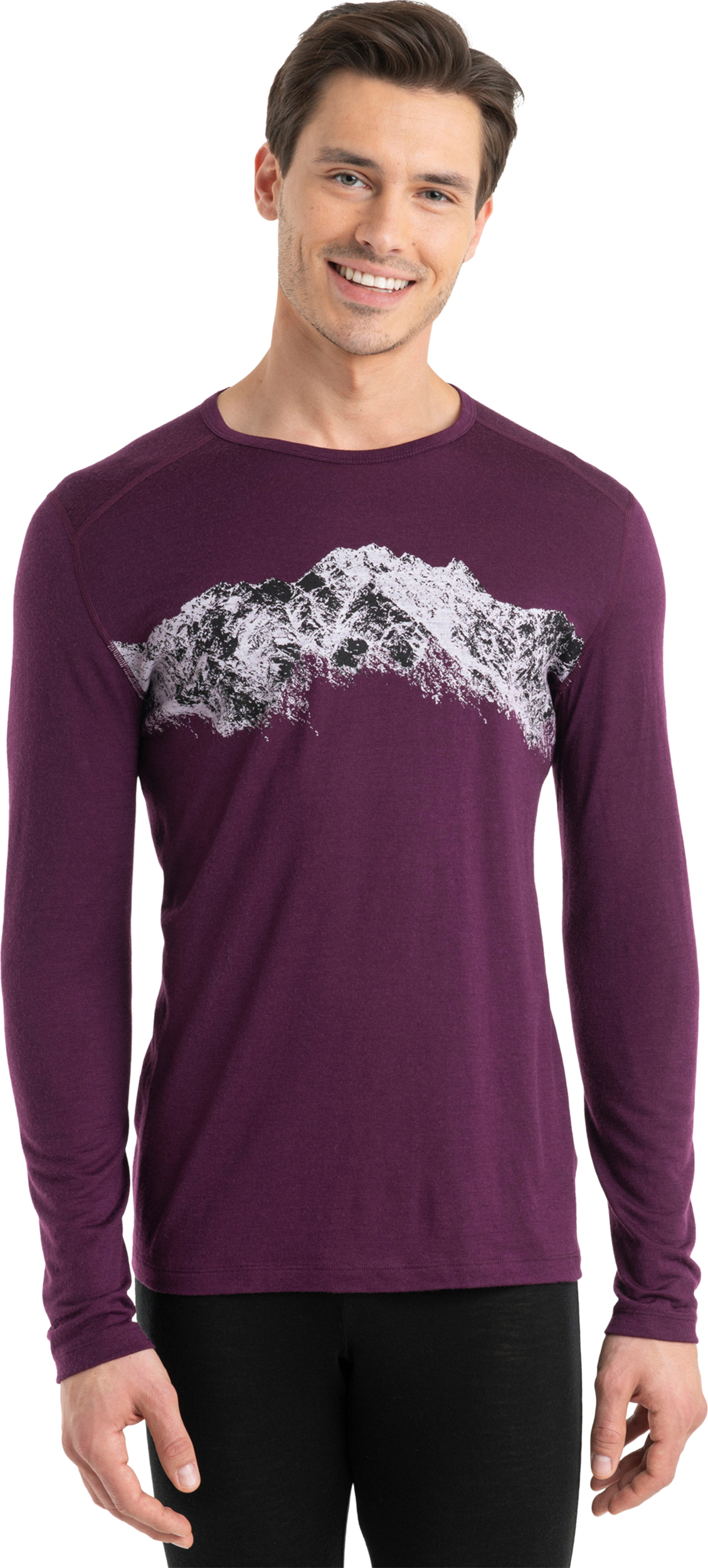 icebreaker 125 ZoneKnit Long Sleeve Crewe - Men's