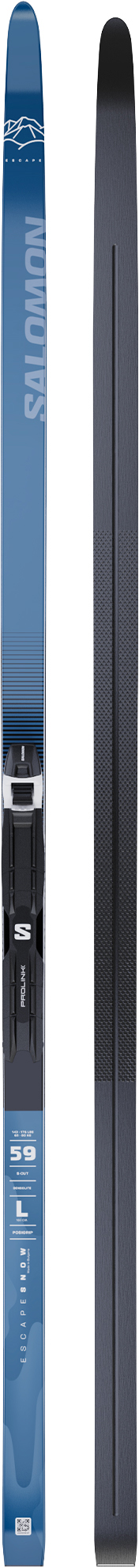 Salomon Escape Snow 59 Posi Skis + Prolink Auto Bindings - Unisex