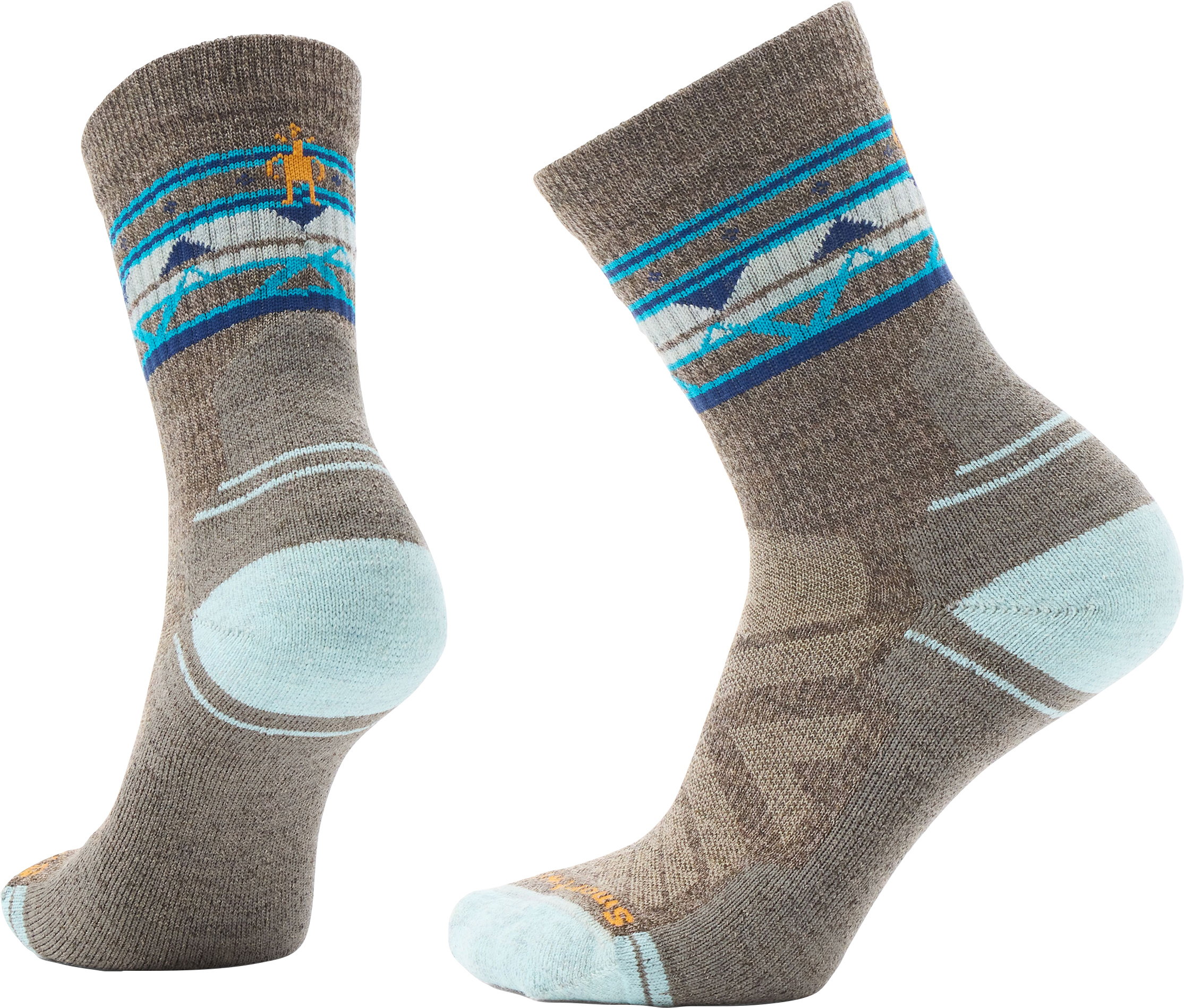 Smartwool Hike Light Cushion Zig Zag Valley Mid Crew Socks