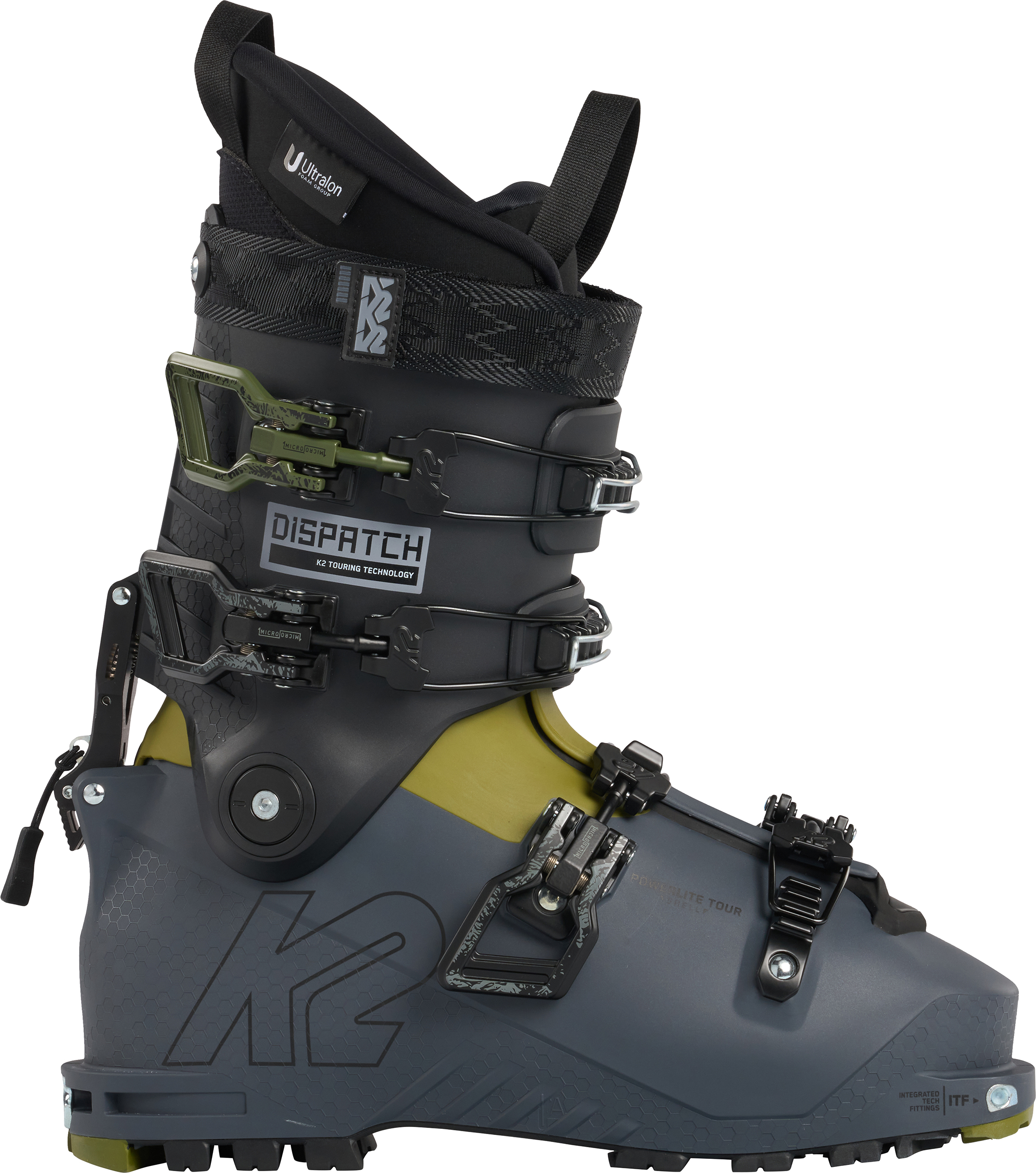 K2 DISPATCH LT スキー ブーツ 男性用 ネイビー/グレー K2 Dispatch LT Ski Boots - Unisex | MEC