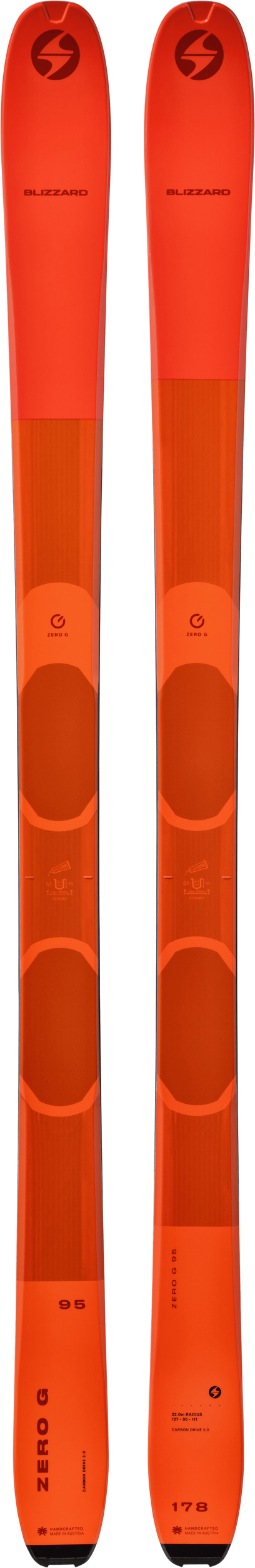 Blizzard Zero G 095 Skis - Unisex | MEC