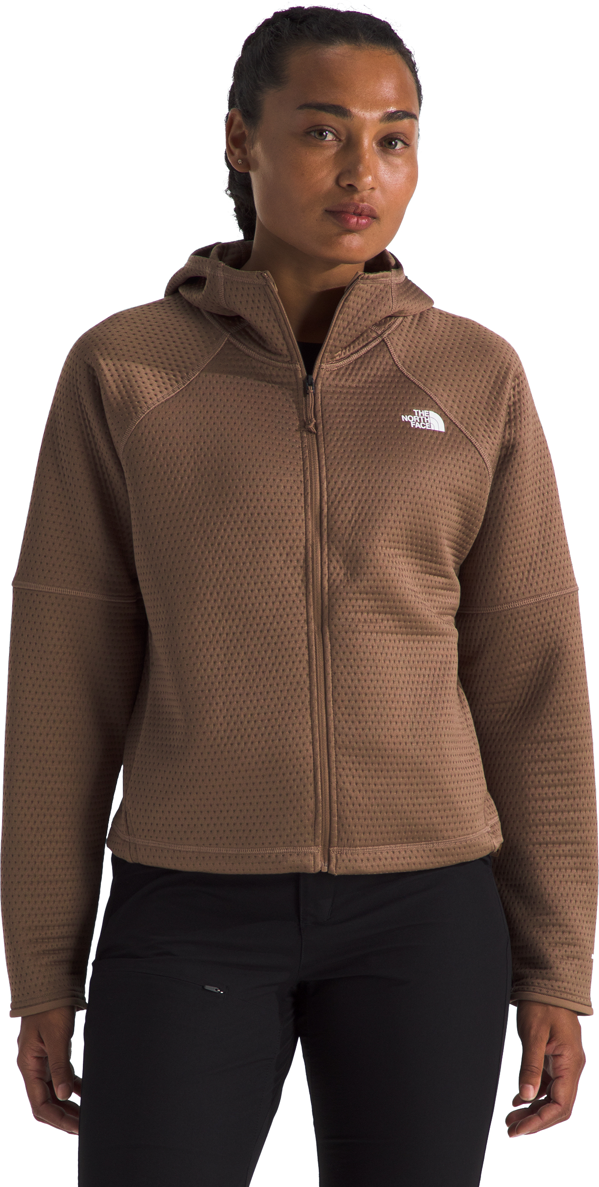 The North Face Dotknit Thermal Full Zip Hoodie - Women's | MEC The North Face Dotknit Thermal Full Zip Hoodie - Women's | MEC