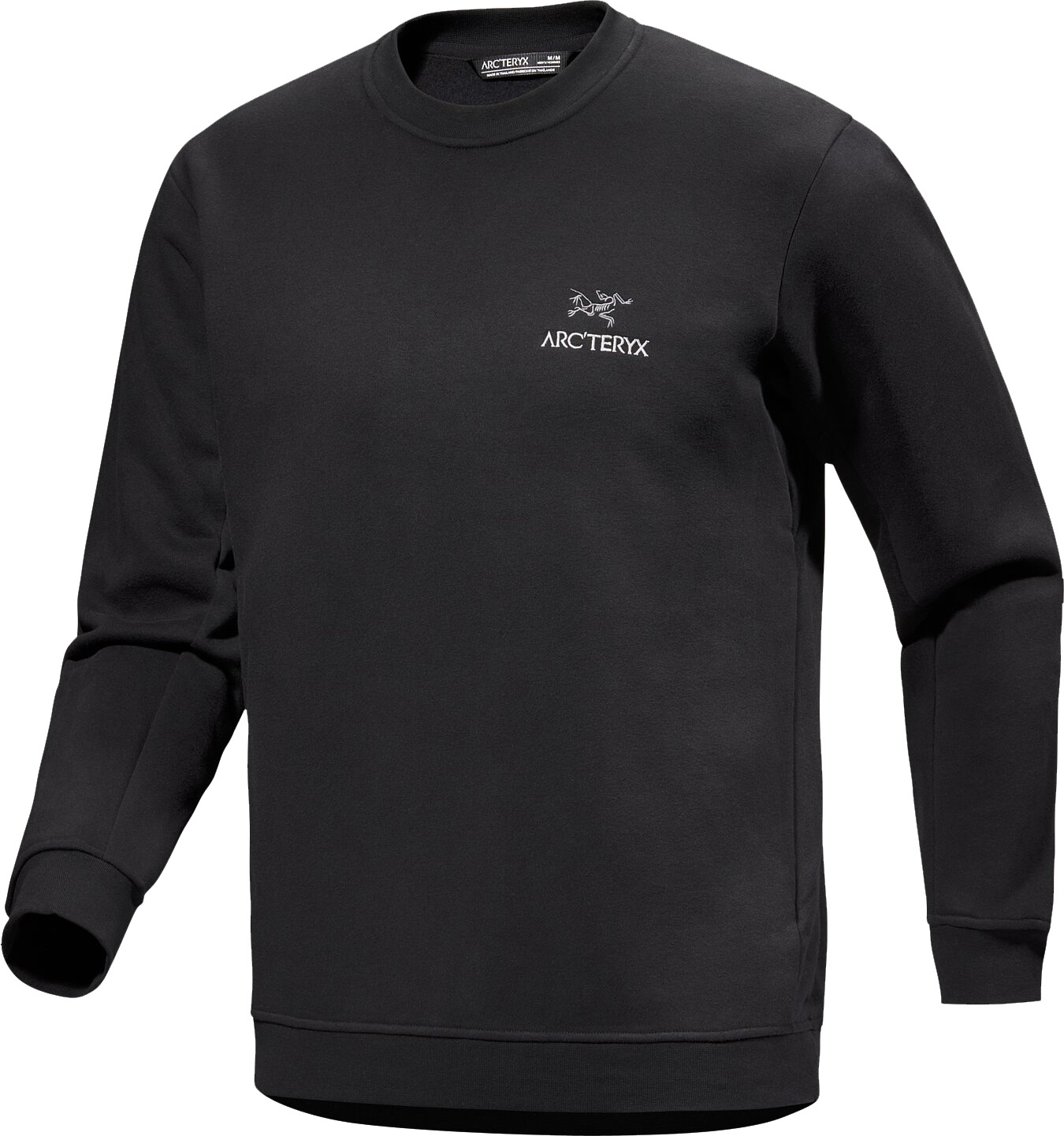 新品 ARC'TERYX Emblem Fleece Crew Neck　М　黒 Arc'teryx Men's Emblem Fleece Crew Neck Pullover