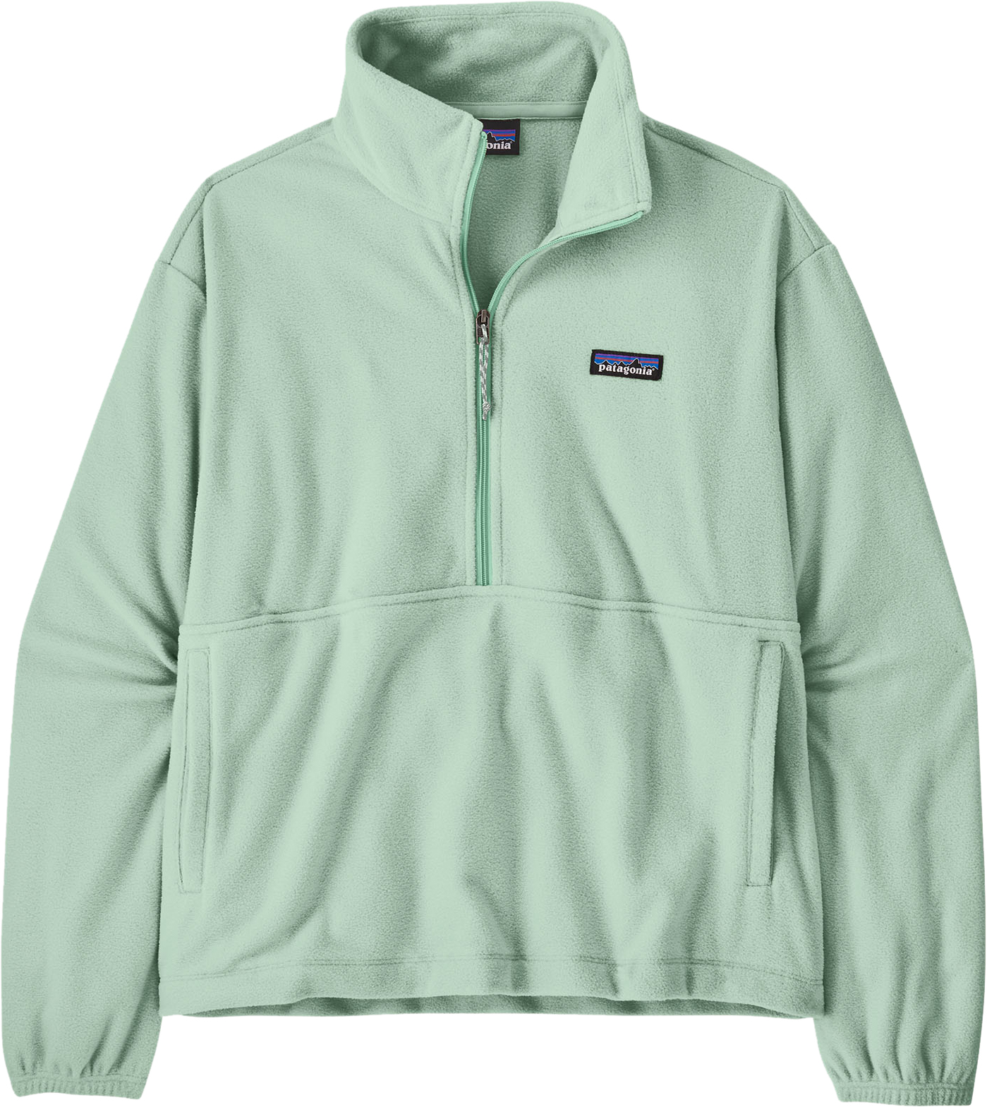 Patagonia ジャケット ミントグリーン/オリーブ Patagonia Micro D 1/2 Zip Fleece Pullover - Women's | MEC