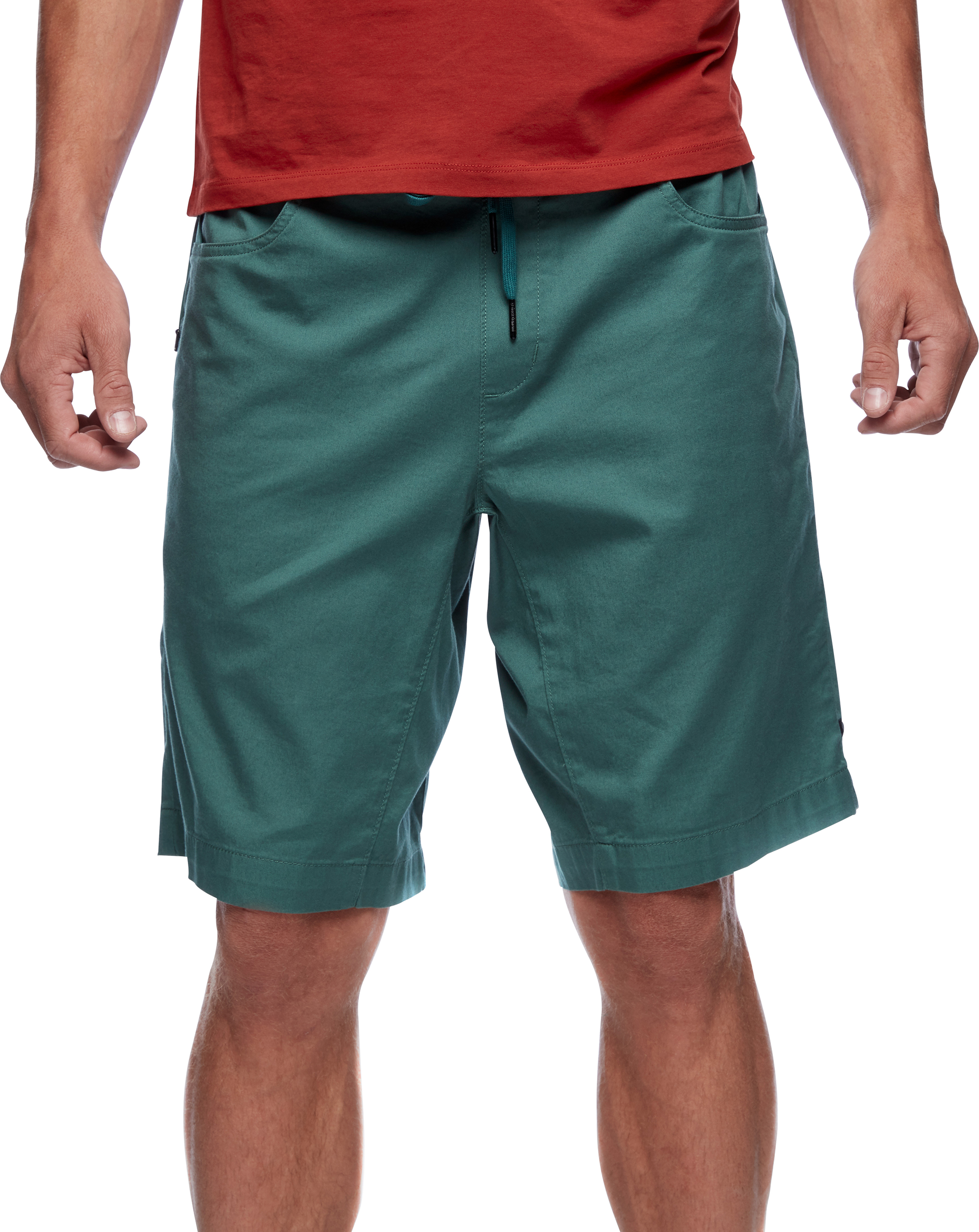 Black Diamond Notion Shorts – Short Escalade Homme, Coton Bio Extensible, Taille Élastique, Poches Pratiques