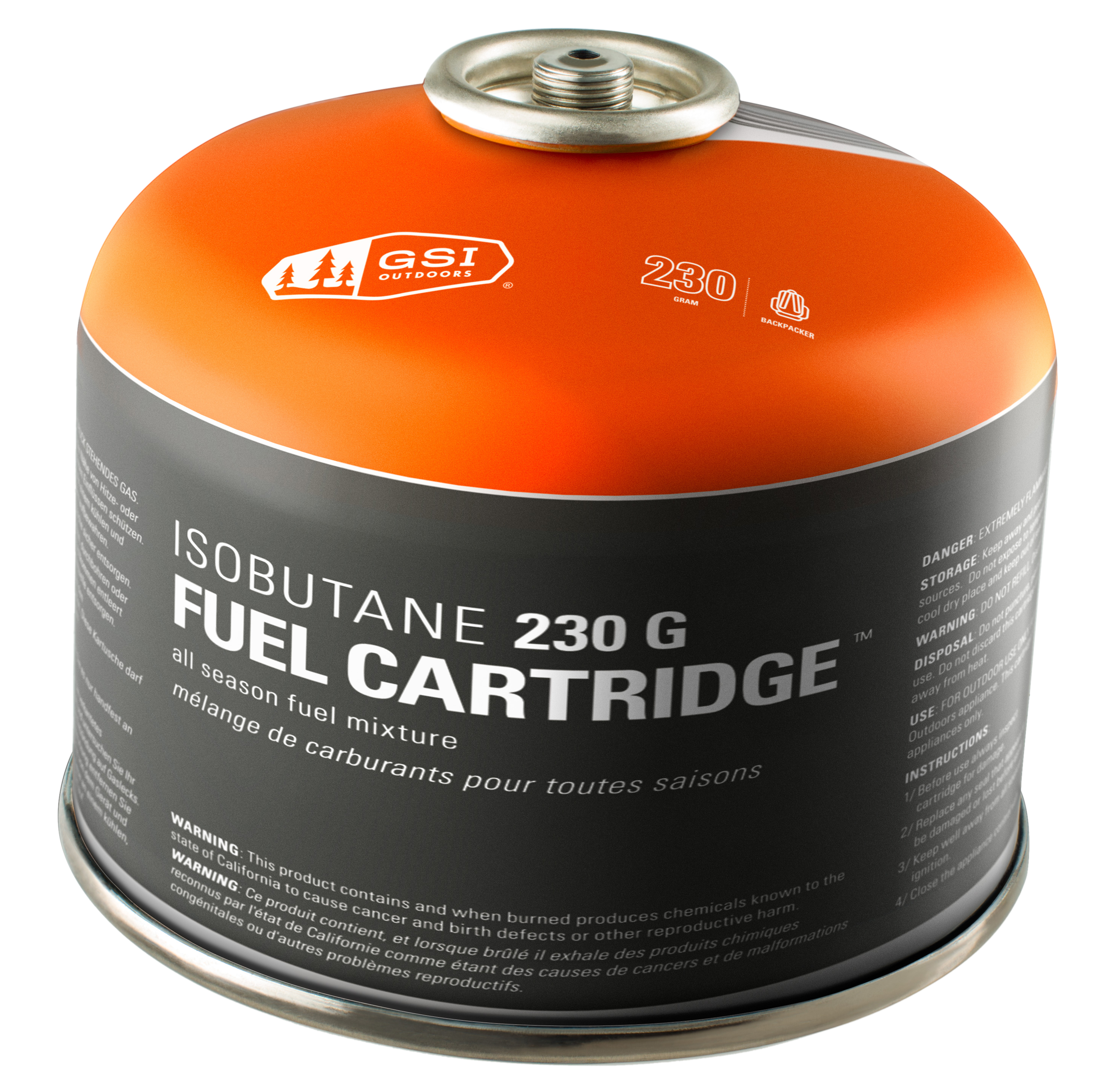MSR Isopro Fuel 227g Canister | MEC MSR Isopro Fuel 227g Canister | MEC
