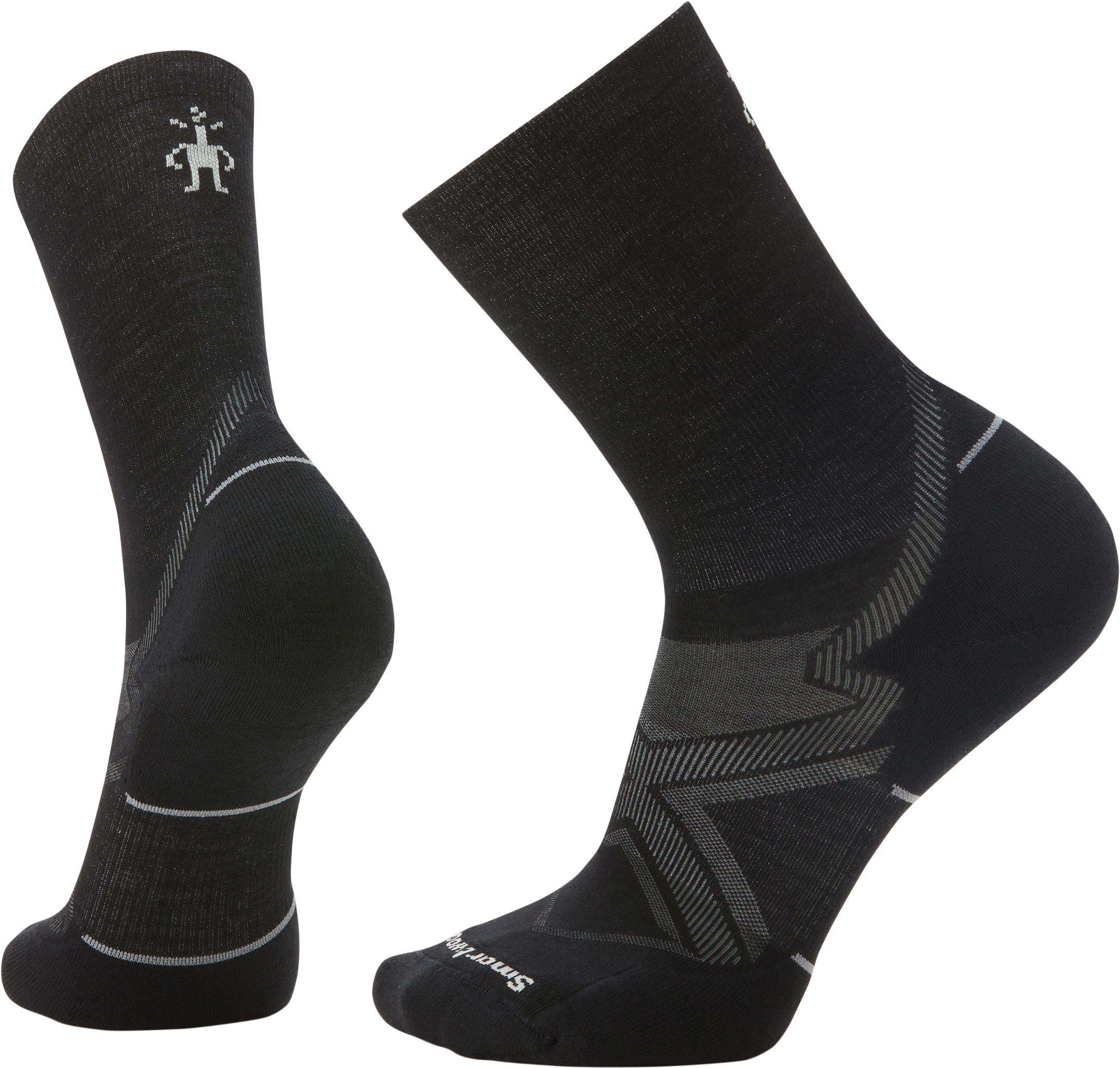 Smartwool - Chaussettes de randonnée Light Cushion Crew (Charbon