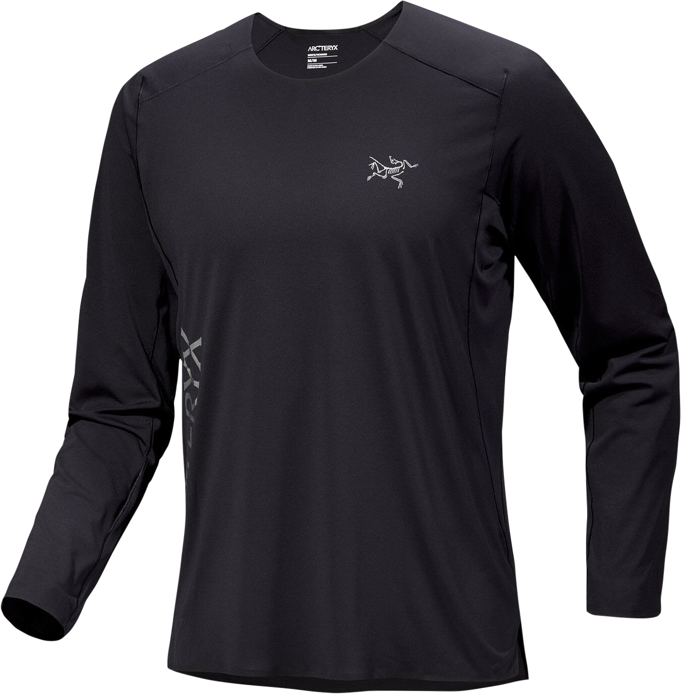 ★ARC'TERYX★ADEM CREWS M Arcteryx Mens Word Emblem Crew Black