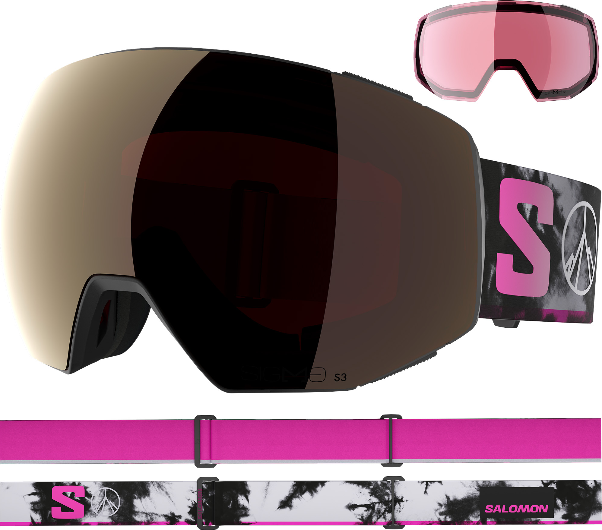 Salomon Radium Prime Sigma Photo Goggles with Extra Lens | MEC