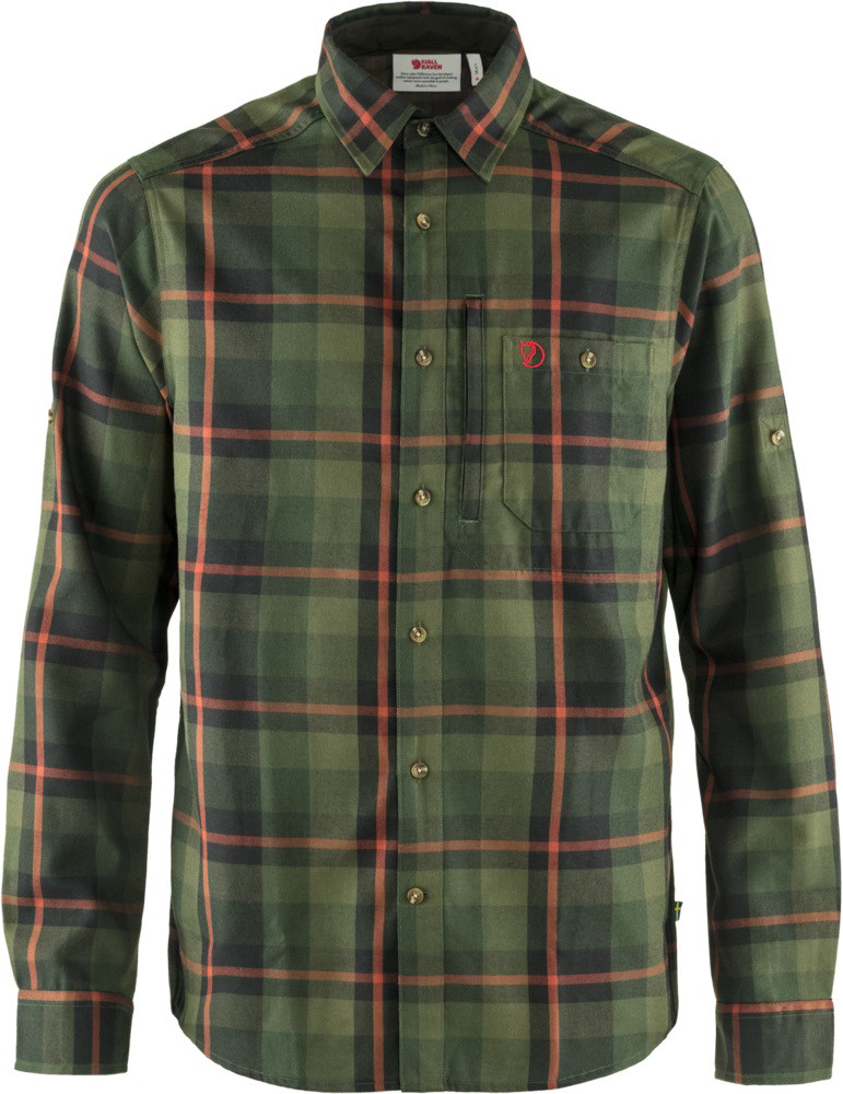 Fjällräven Fjällglim LS M T-Shirt à Manches Longues Homme, Night Sky, FR : XS (Taille Fabricant : XS