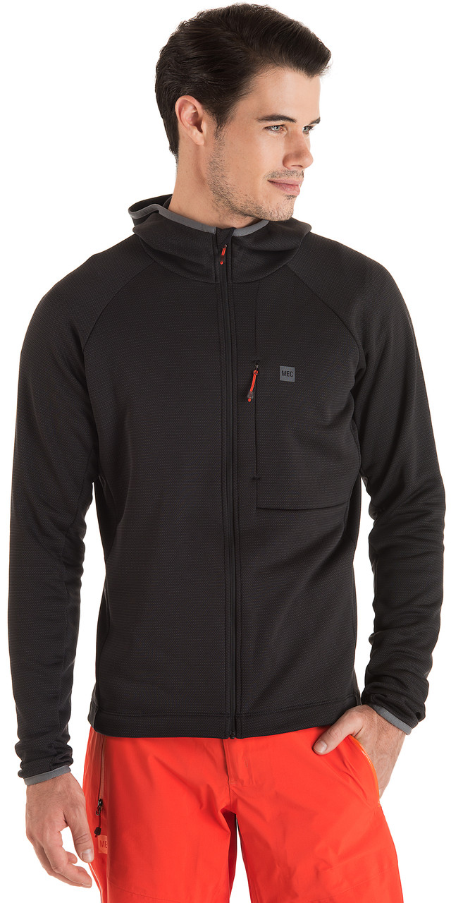 MEC Quickdraw Micro Fleece Full Zip Hoodie - Men's