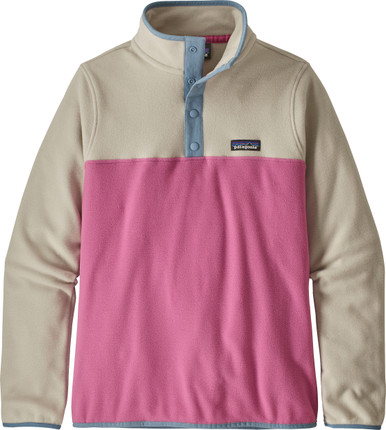 The Patagonia Womens Micro D Snap T Pullover Fleece in Climbing