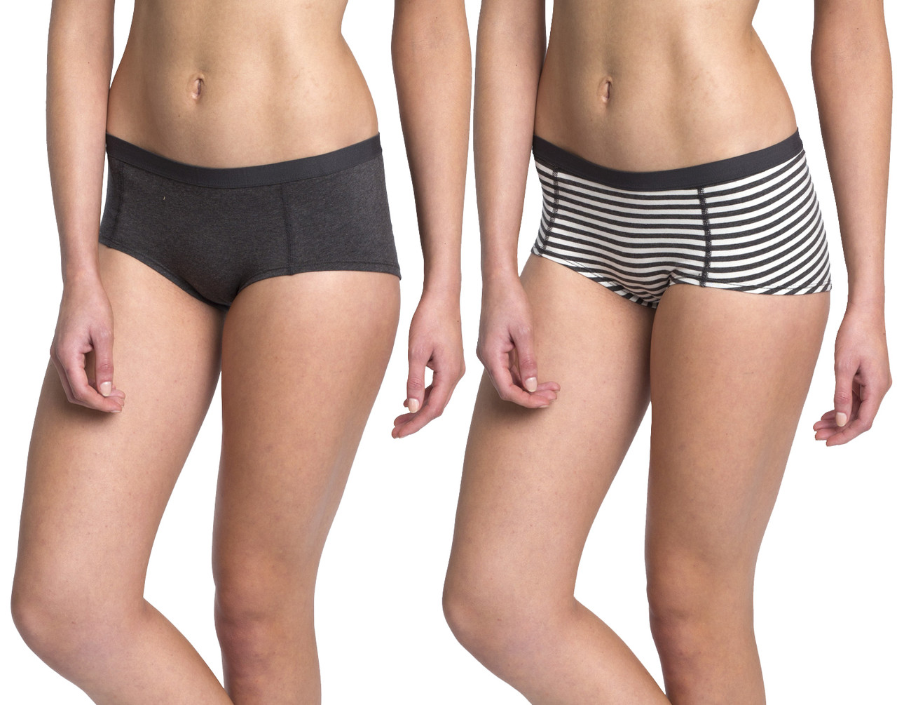 Pact Boy Shorts - 2 Pack - Women's