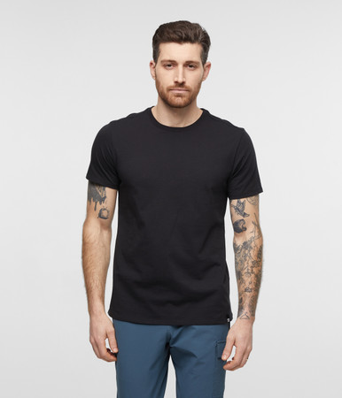 black tee shirt