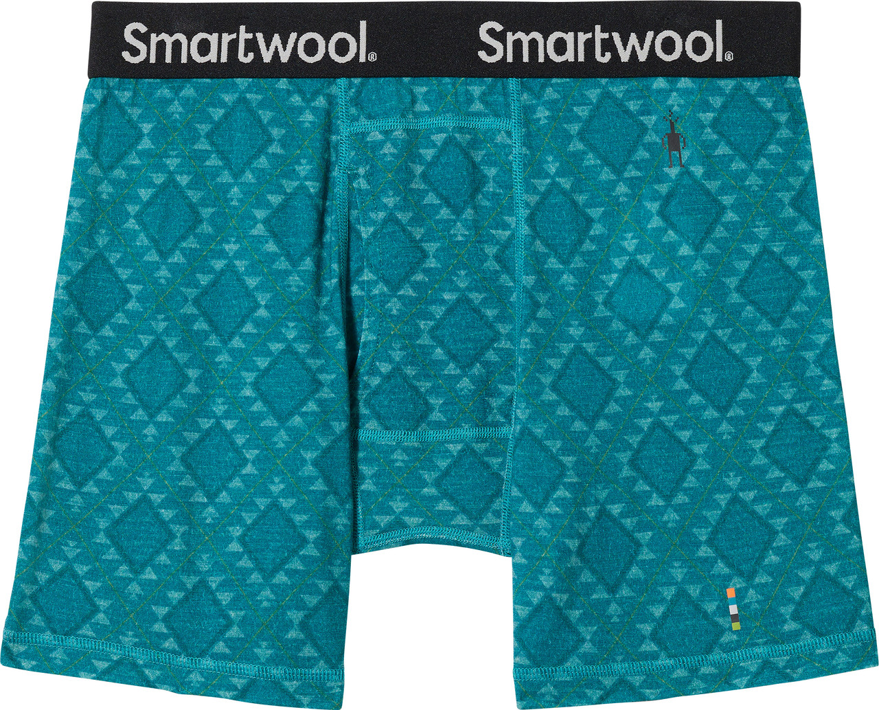 Smartwool Merino 150 Print Boxer Black