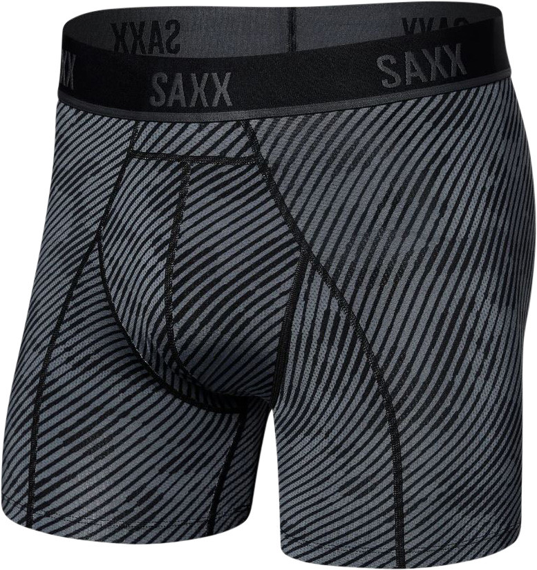 SAXX Underwear Co. Men's Kinetic HD Boxer Brief Navy City Blue