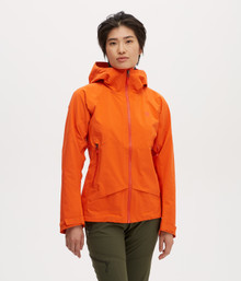 GORE WEAR Women's C5 W Gore-TEX Active Jacket, Lumi Orange