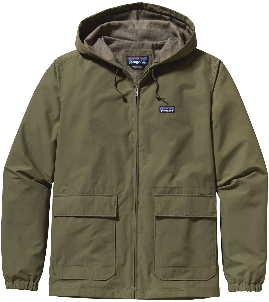 Patagonia baggies jacket matcha deals green
