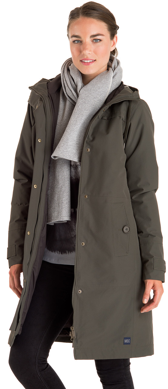 manteau femme mec