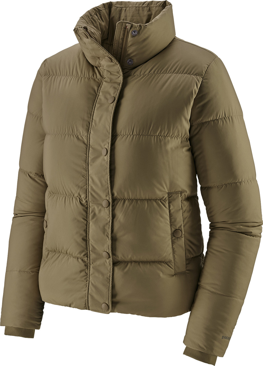 Patagonia Silent Down Jacket, Hickory and Tweed