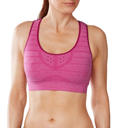 Hanes + Seamless Racerback Sports Bra