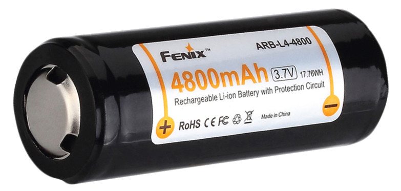 Fenix ARB-L4-4800 4800mAh 26650 Li-Ion Battery