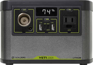 Goal Zero Lithium Yeti 200X Portable Power Station | MEC