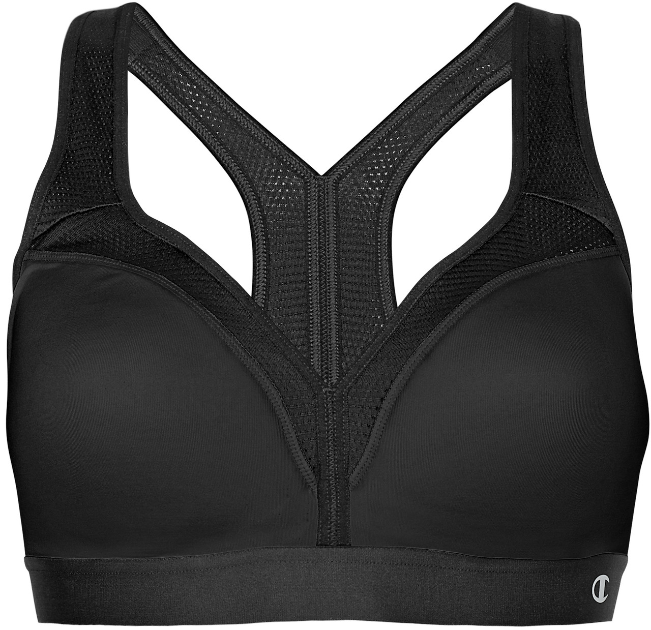 Champion 2 Sports Bras Small Moderate Support Black White for sale online