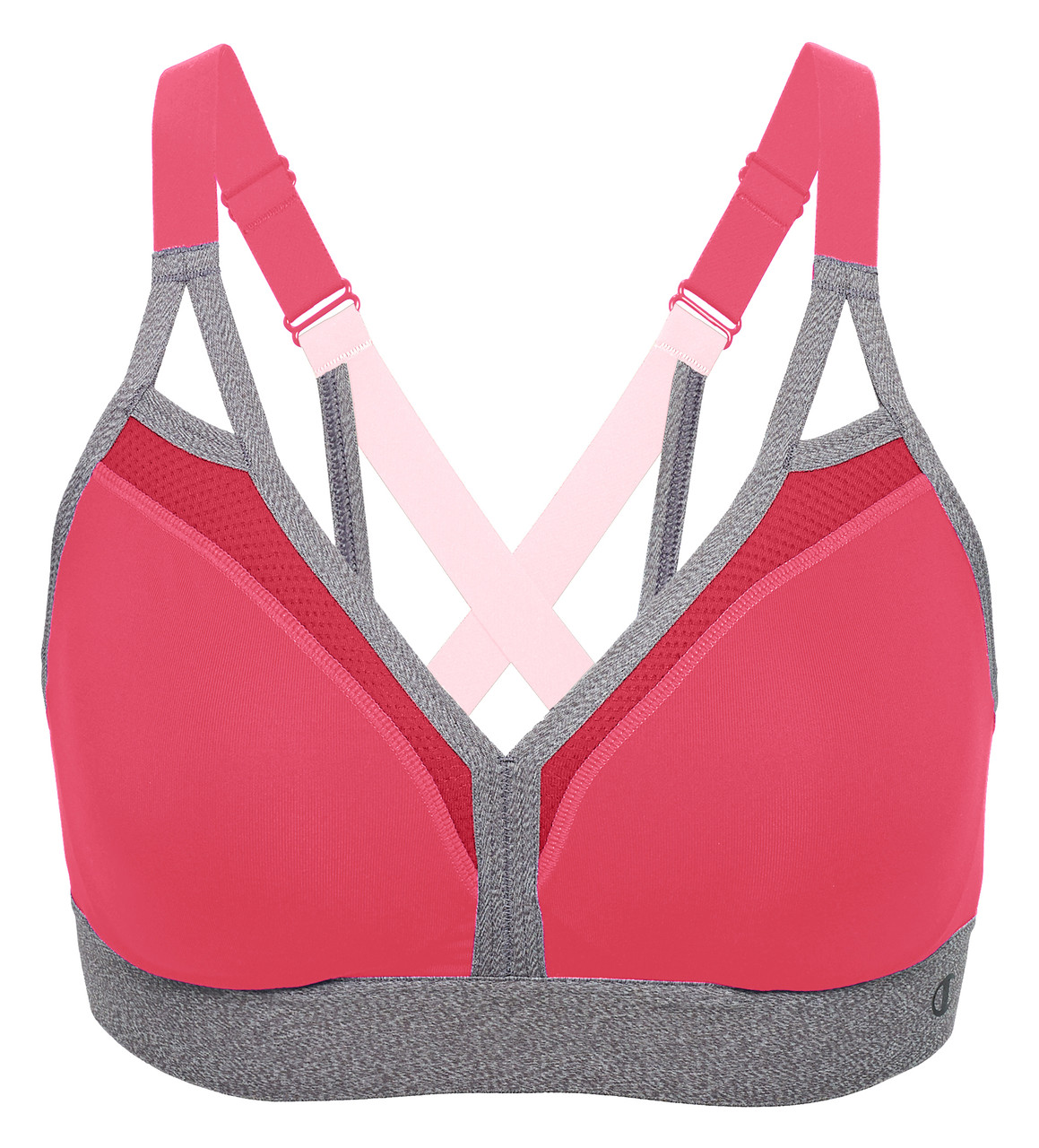 Champion Women's The Curvy Strappy Sports Bra Print  Strappy sports bras, Sports  bra, Active wear for women