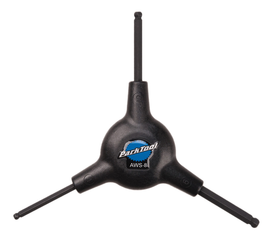 Park Tool AWS8 3Way Ball Driver Hex Wrench 4/5/6mm MEC