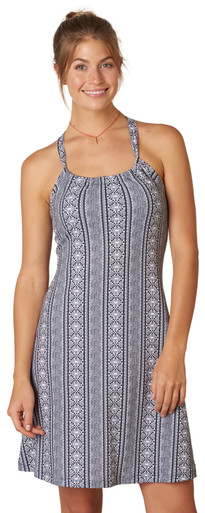 Prana, Dresses, Prana Quin Dress Halter Size Large Recycled Fabric  Outdoors Built In Bra Grey L