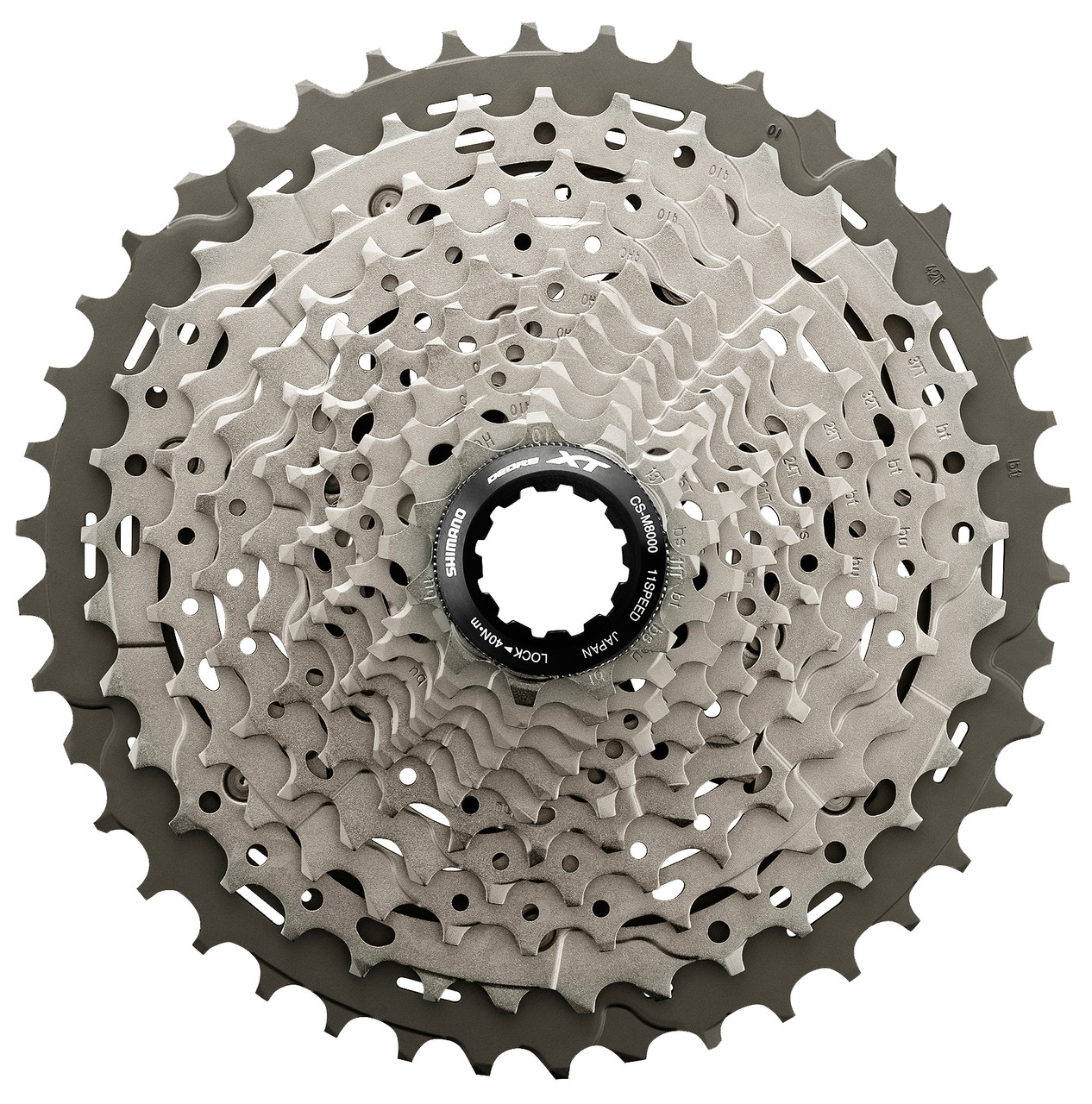 シマノ CS-M8000 11-42t 11s Shimano Deore XT CS-M8000 11 Speed 11-42 Cassette | MEC