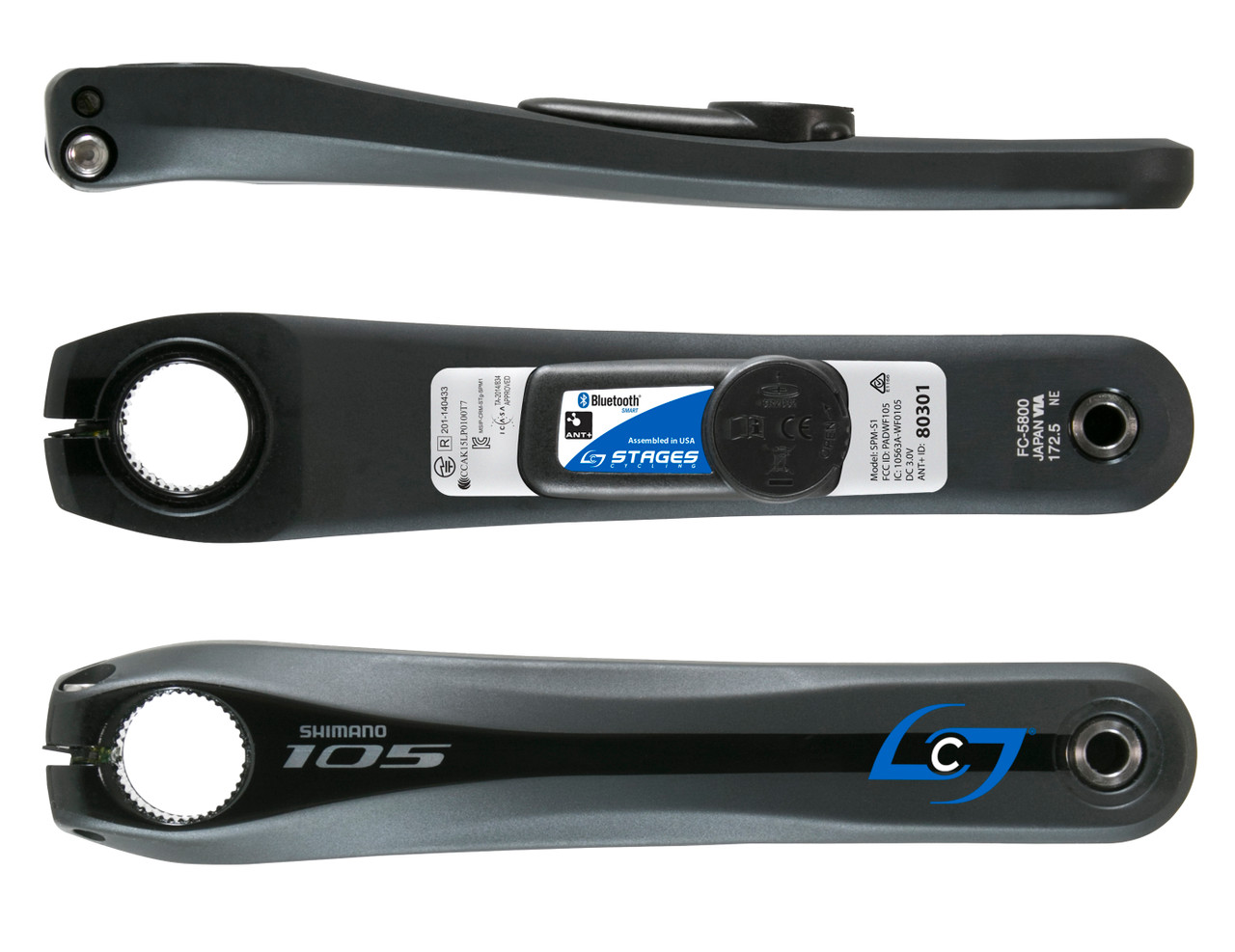 Capteur de puissance Shimano 105 5800 (Gen 2) de Stages MEC