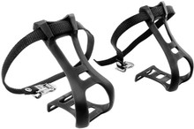 wellgo r090 pedals with clips straps 9 16 - black from