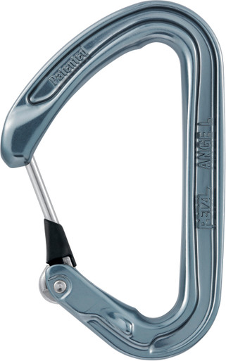 Petzl Ange S Carbiner Wire Gate, Grey