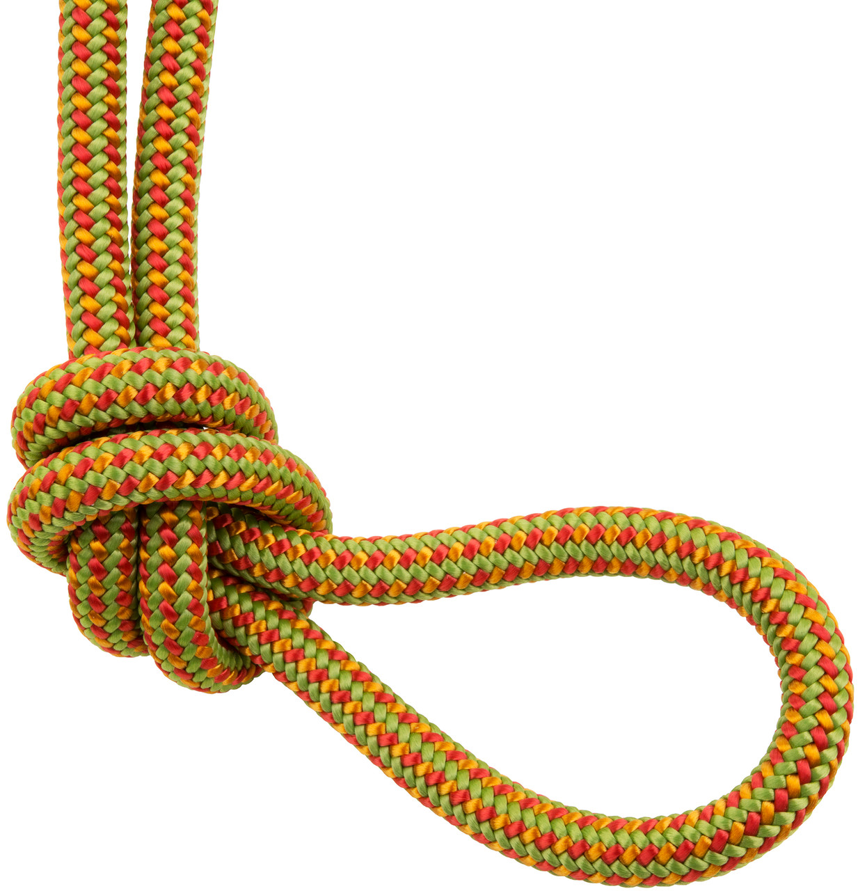 Climbing Rope 8mm Static Rock Nylon Safety Rope 32ft 49ft 66ft 82ft 98ft  115ft 131ft 148ft 164ft Outdoor High Strength Cord Mooring Line for Fitness